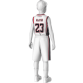BSK-K05.0 Баскетболист Детский Майка BSK-M-M-K20 и Шорты BSK-Ш-М-К02 Спина