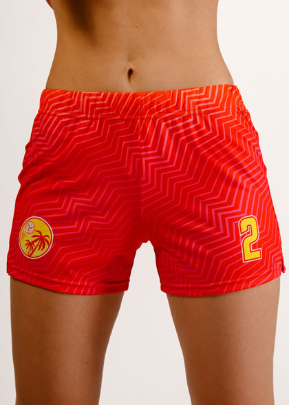 Женские шорты для пляжного волейбола VOL-AW09-2-SUBL